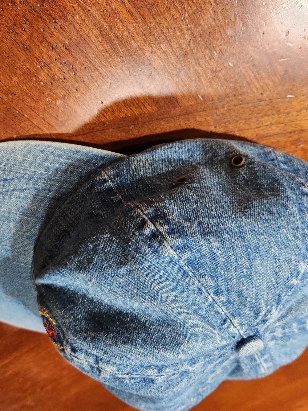 1990's Tommy Hilfiger Denim Strap Back Hat